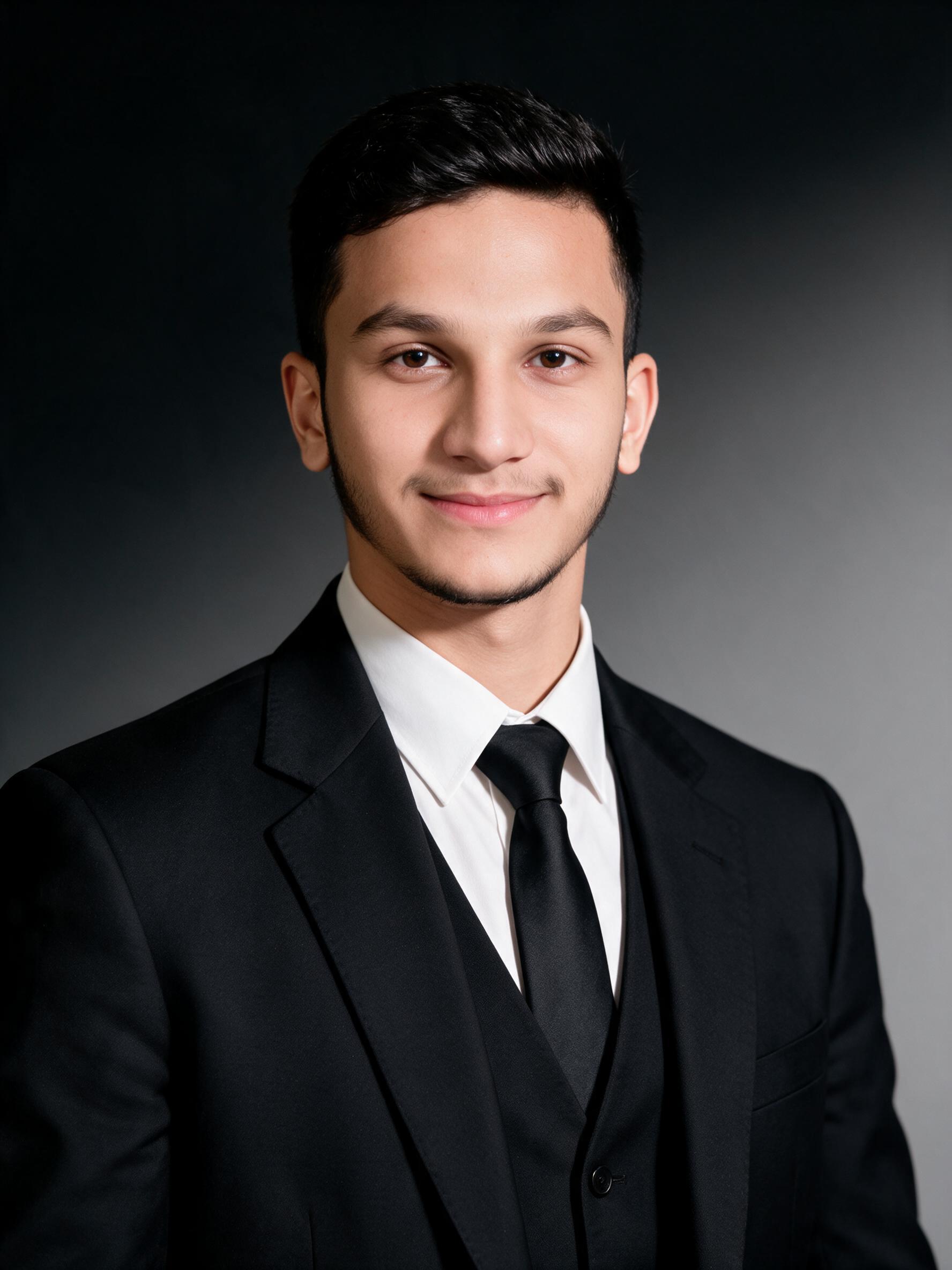 Portrait of Talha Bhatti